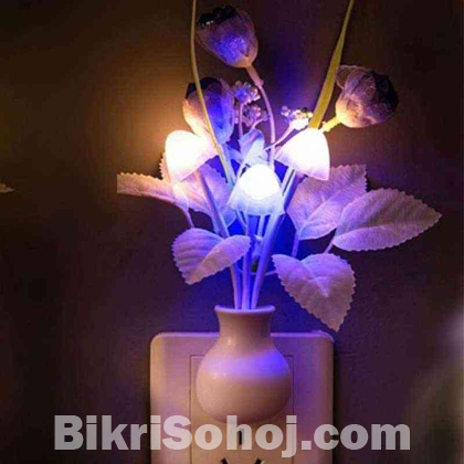 Mushroom Sensor LED Night Light Wall Lamp